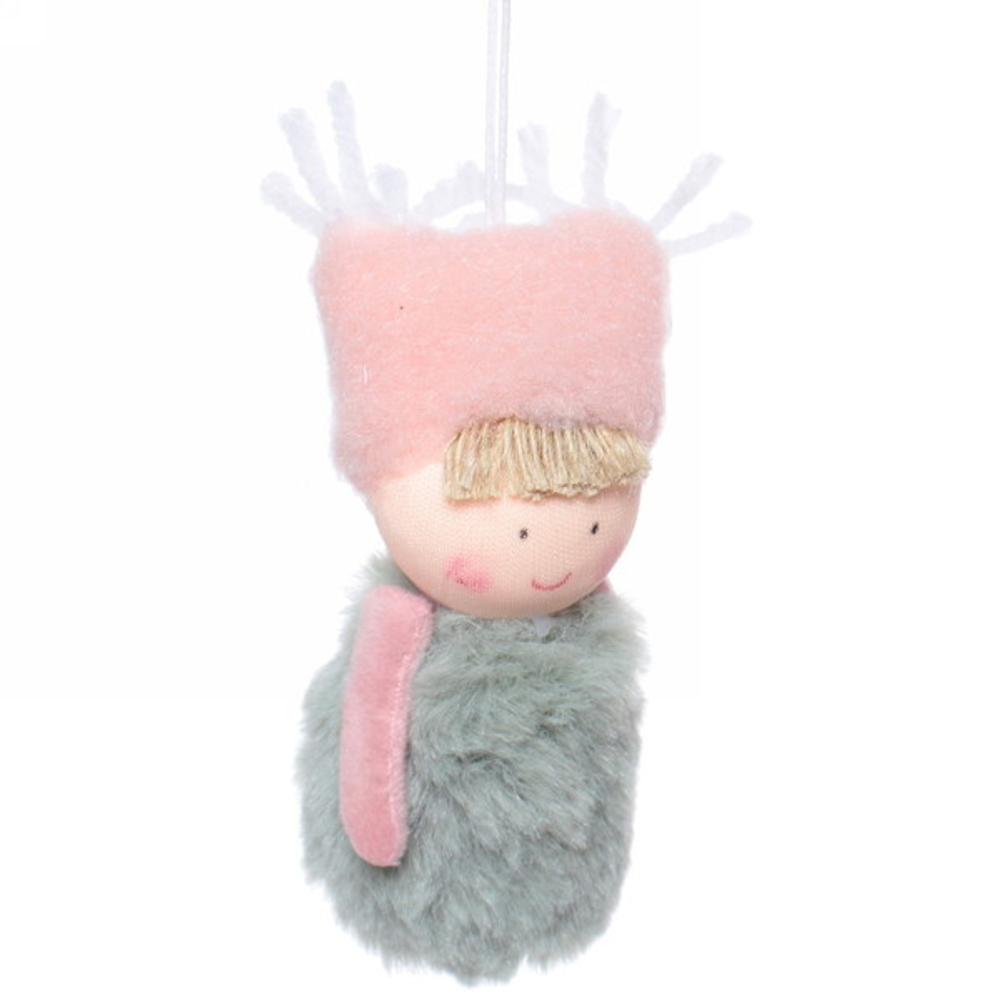 Украшение новогоднее подвесное «Зимнее настроение» 9 см