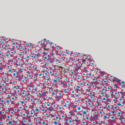 Short Sleeve Shirt Floral Print #7