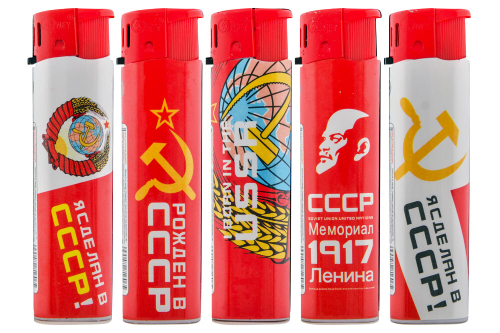 Зажигалки "Oney" PA-02(03) пьезо, Однораз. СССР 50*20/1000