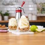 Сифон для сливок «Гурме»;сталь нерж.,пластик;0,5л;D=73,H=250,B=105мм;металлич. (Цвет: серебристый)