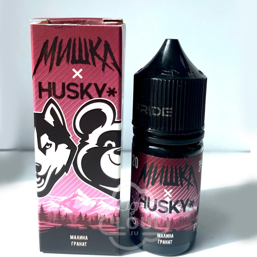 Малина Гранат by МИШКА х HUSKY Salt 30мл