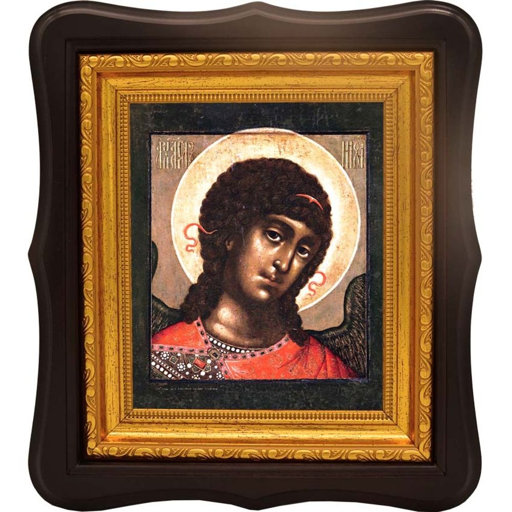 Архангел Михаил. Воспроизведение на холсте старинной иконы М. Милютина.