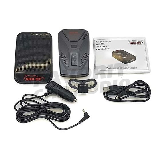 Радар-детектор Sho-Me Signature Excellent GPS
