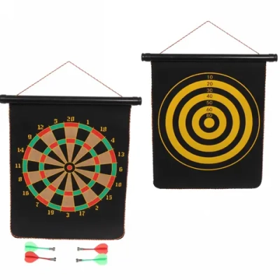 Набор для игры в дартс магнитный D-1222: мишень 30*40 см, 4 дротика (коробка)