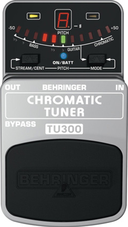 BEHRINGER TU300 - высокоточный тюнер для гитары / баса