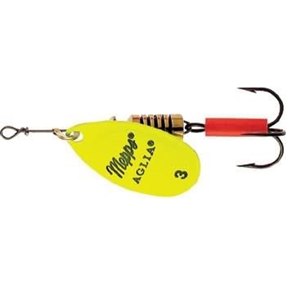 Блесна вращающаяся Mepps AGLIA FLUO, 3, Chartreuse