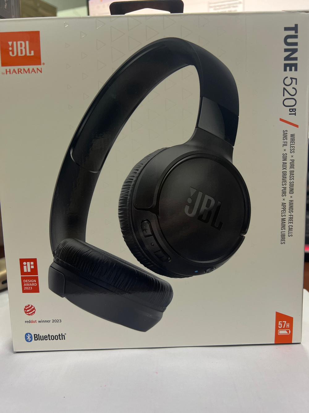 Беспроводные наушники JBL WaveTune520BT Black