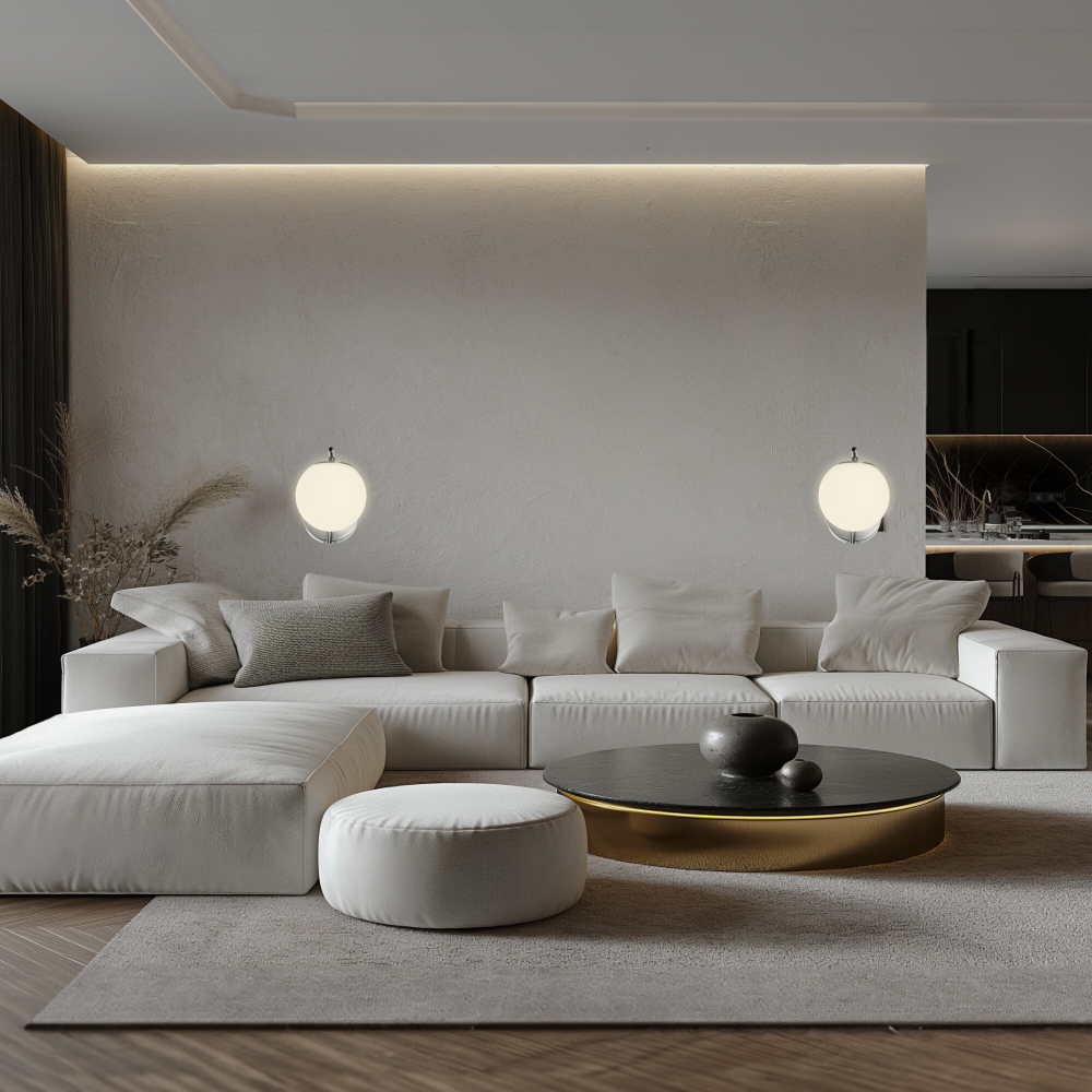 Citilux Адам Смарт CL228B311 LED Бра Матовый Хром