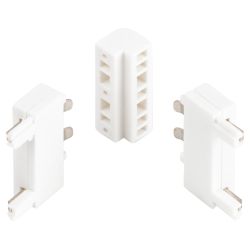 Коннектор ЭРА TRM-S5-CCW WH угловой внутренний для тонкого магнитного шинопровода белый