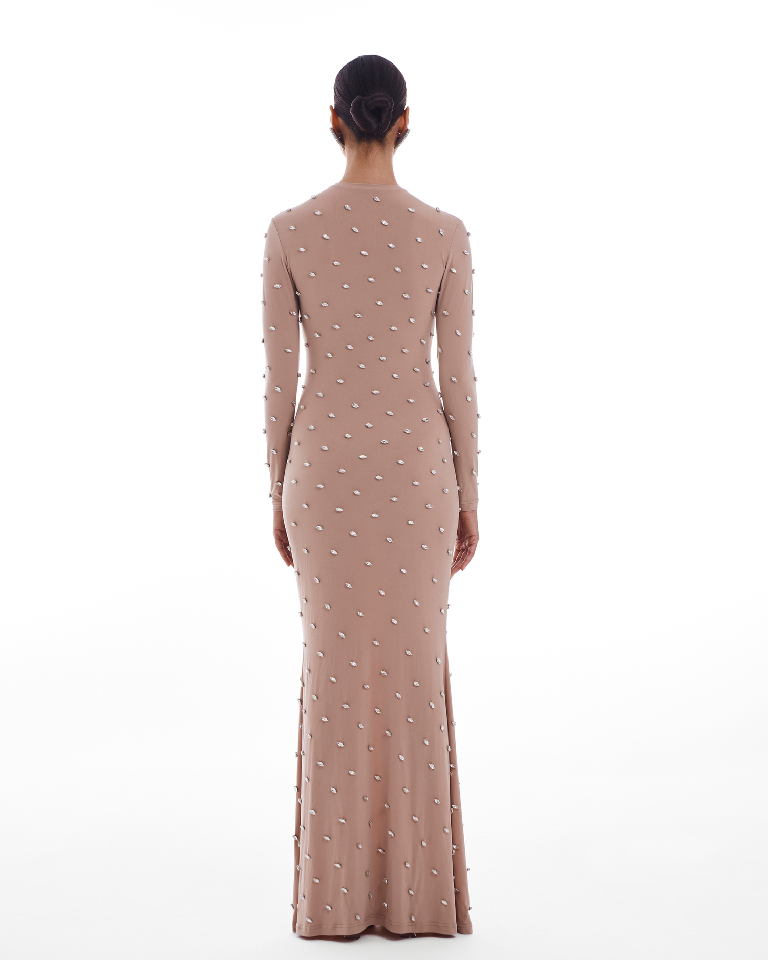 Платье Perlage (Перляш) полностью выш., беж