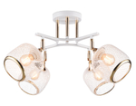 Светильник потолочный TR80175/4 WH/FGD белый/золото E27/4 max 40W D640*260