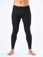 Чёрный комплект мужского термобелья (Размер: L) (Цвет: черный)