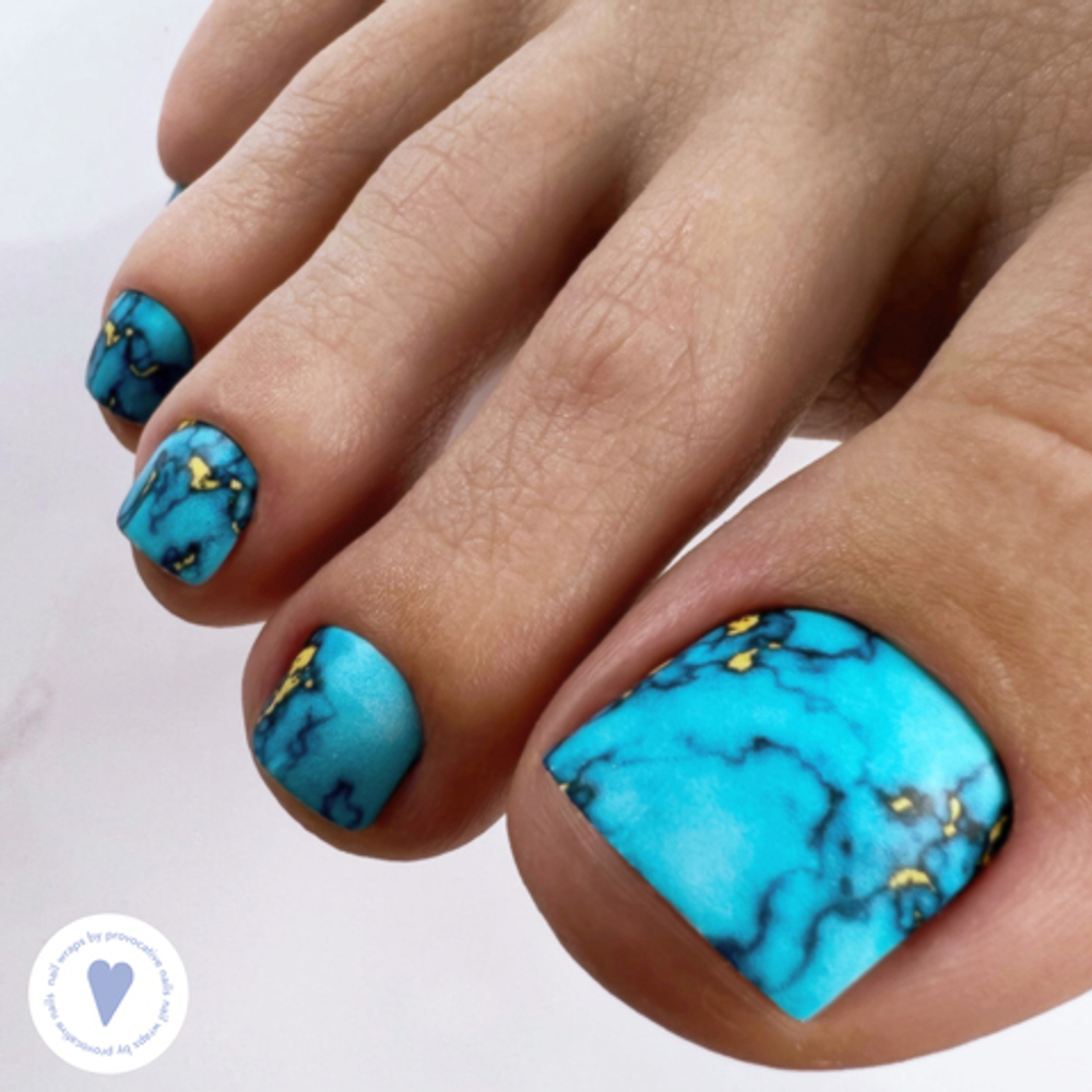 Плёнки для педикюра by provocative nails lapis felicitas
