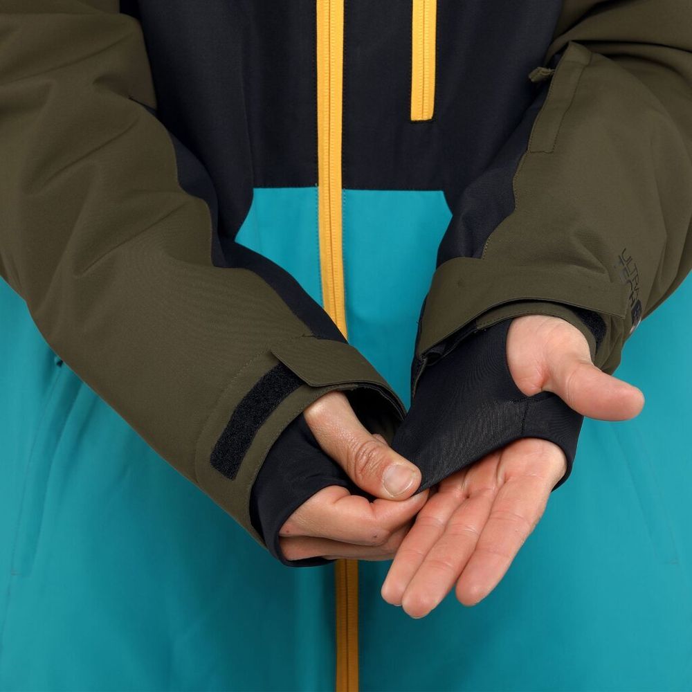 Куртка Horsefeathers CROWN JACKET (dark olive/tile blue)