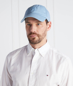 кепка th flag soft cap Tommy Hilfiger - голубой(AM0AM10860)