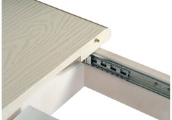 Деревянный стол Маранта 180(240)х105х78 слоновая кость