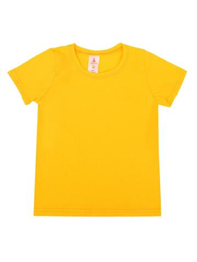 Футболка д/девочки "Френки-18" Ф-178/18 р.116, Жёлтый (Ивашка), 1 шт.