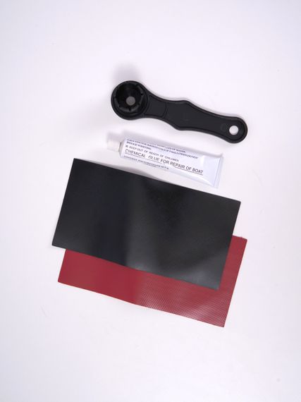 Сапборд надувной Dama Black Flower 17th двухслойный кант 320x81x15 см
