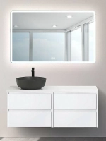Тумба с раковиной и столешницей BelBagno KRAFT 120 Bianco Opaco