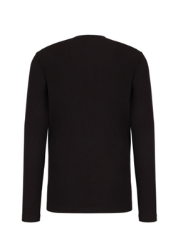 Футболка мужская теннисная теннисная EA7 Man Jersey T-Shirt - black