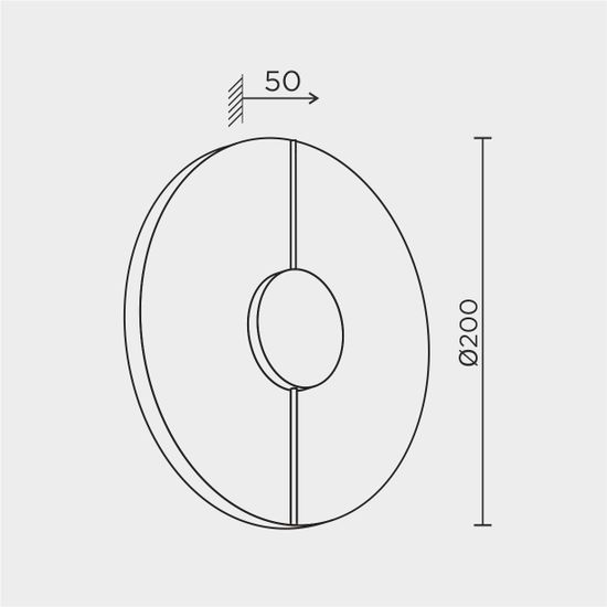 Настенный светильник MODESTYLE MS.190.200