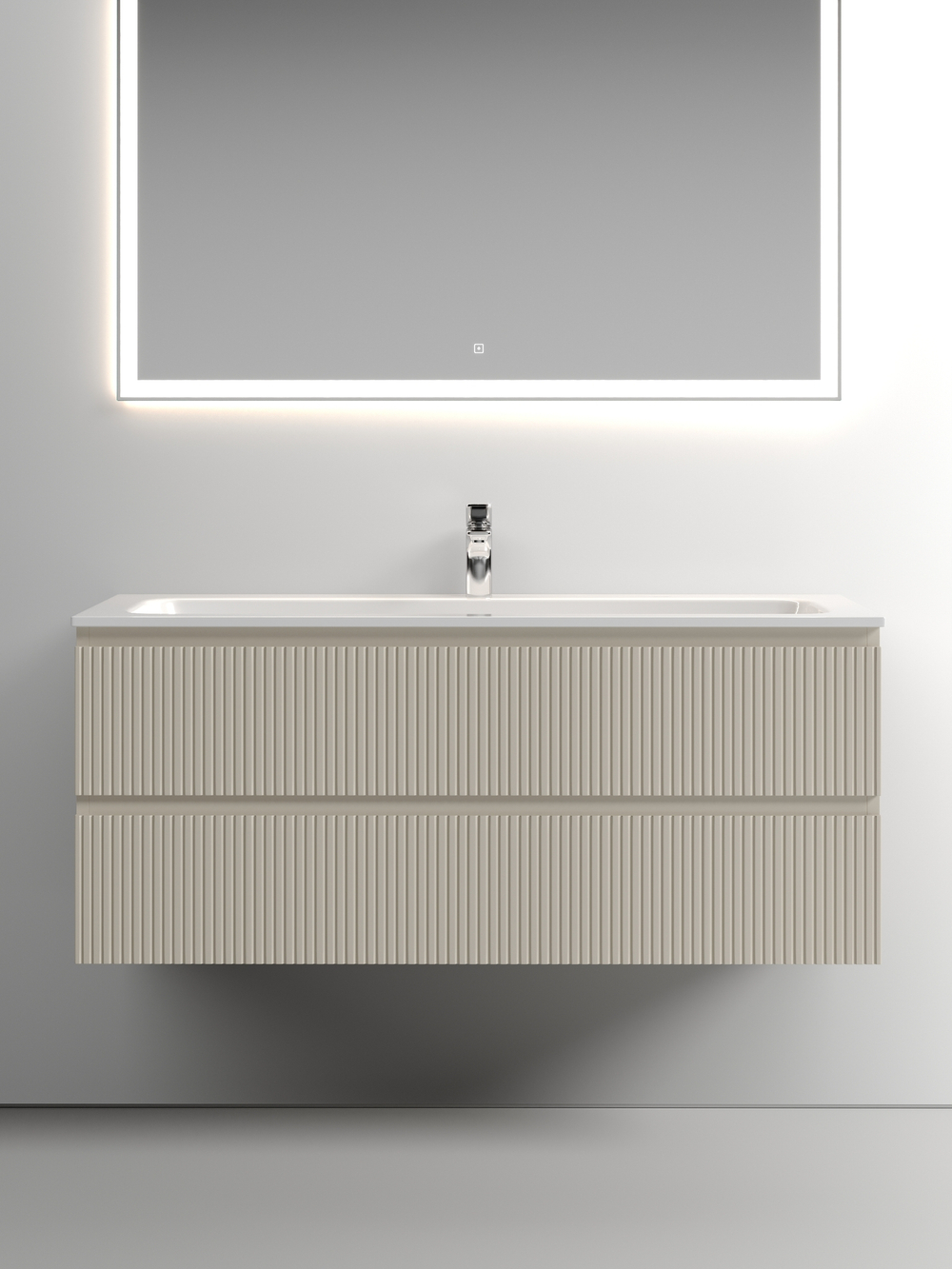 Тумба с раковиной Sancos Snob T 120 см SNT120CE beige soft