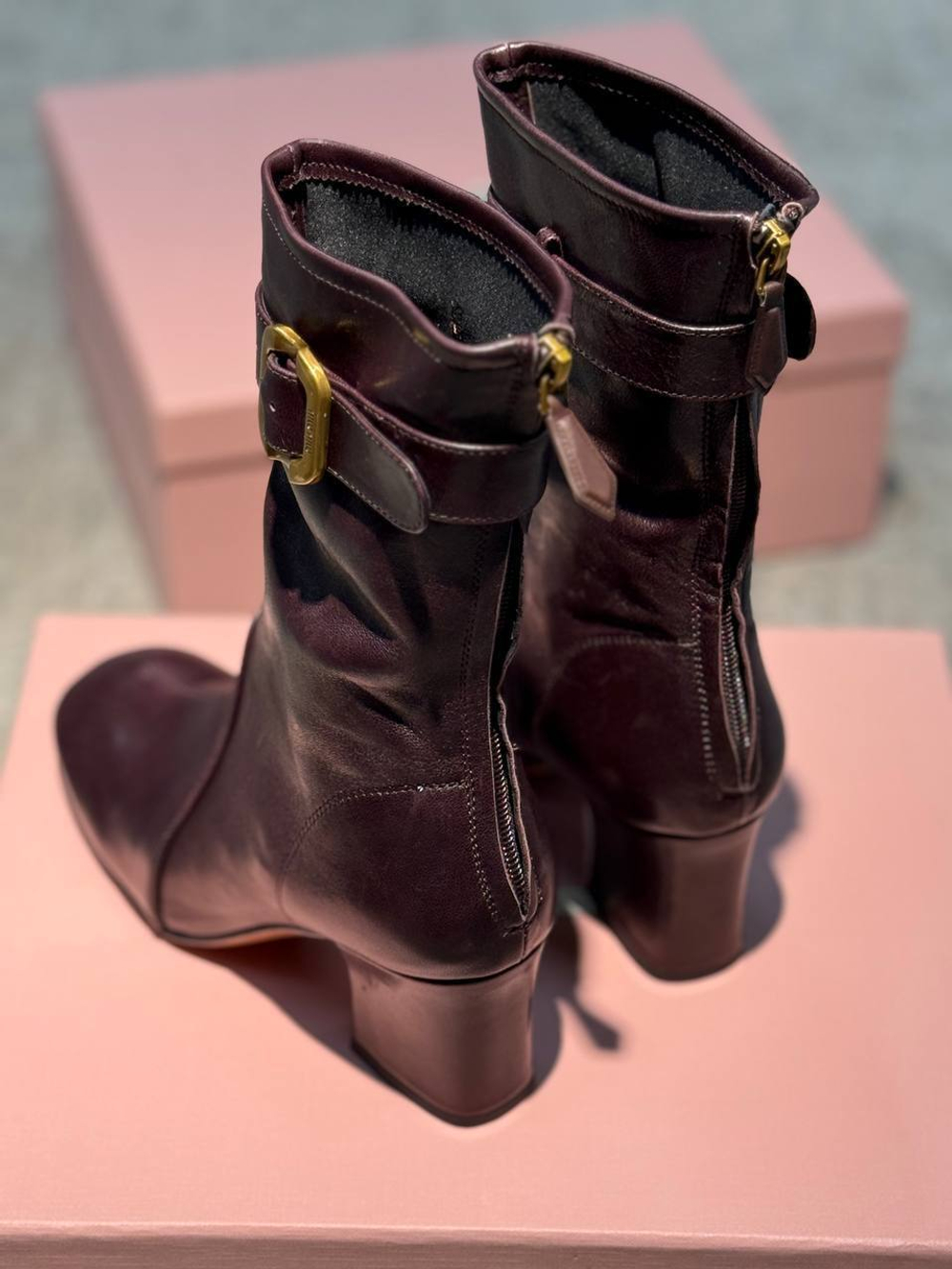 Ботильоны MIU MIU