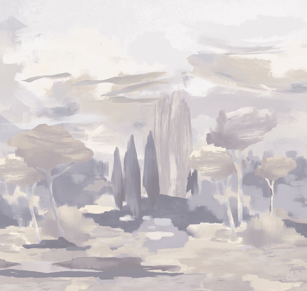 Пейзаж 2 Средиземноморье панно