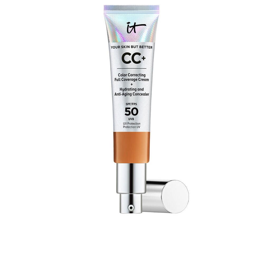 Тональное средство IT Cosmetics YOUR SKIN BUT BETTER CC+ cream foundation SPF50+ #rich