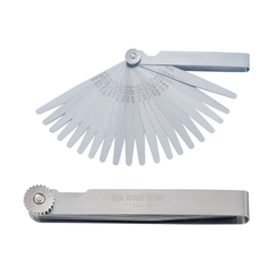 Набор щупов для проверки зазоров, 0.05-1 мм, 20 предметов KING TONY 77340-20