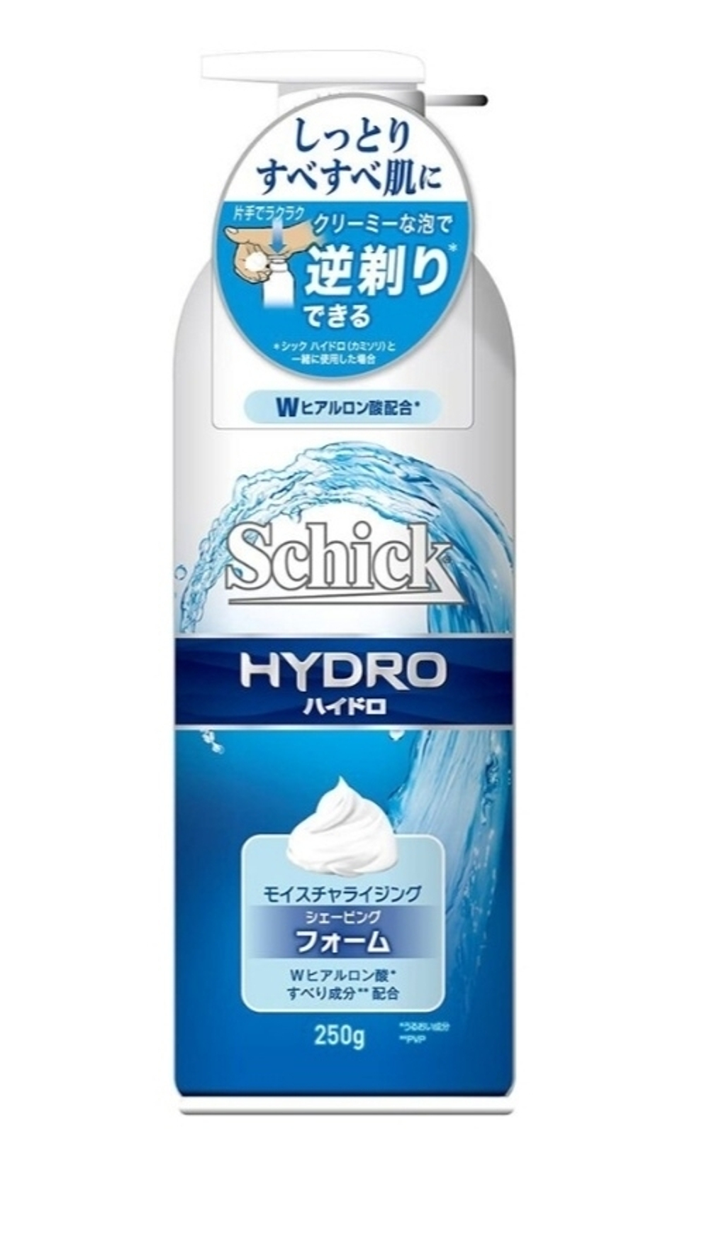 Schick Hydro Shaving Foam - пена для бритья с гиалуроном
