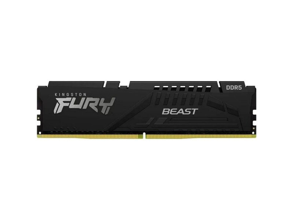 Оперативная память Kingston Fury Beast KF560C30BB-16, DDR5 1х 16ГБ 6000 МГц, DIMM, RTL