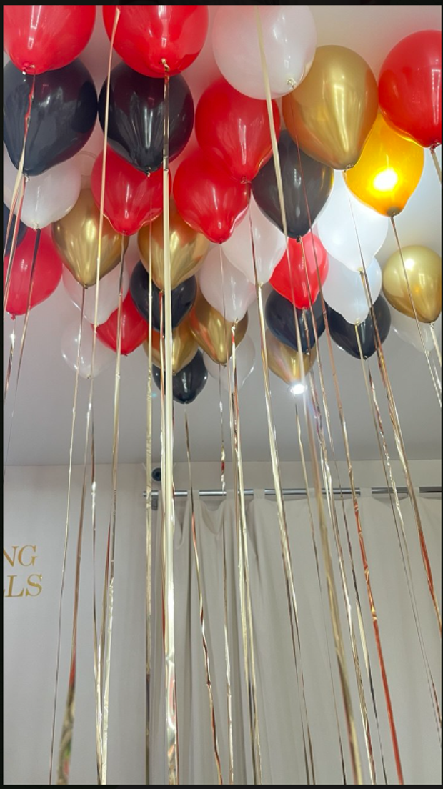 Коробка-сюрприз с шарами №173