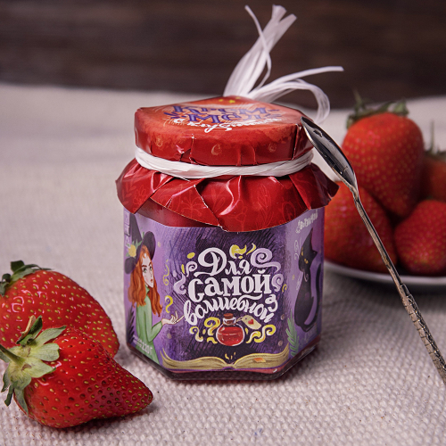 Купить Крем-мед "Для самой волшебной" с клубникой