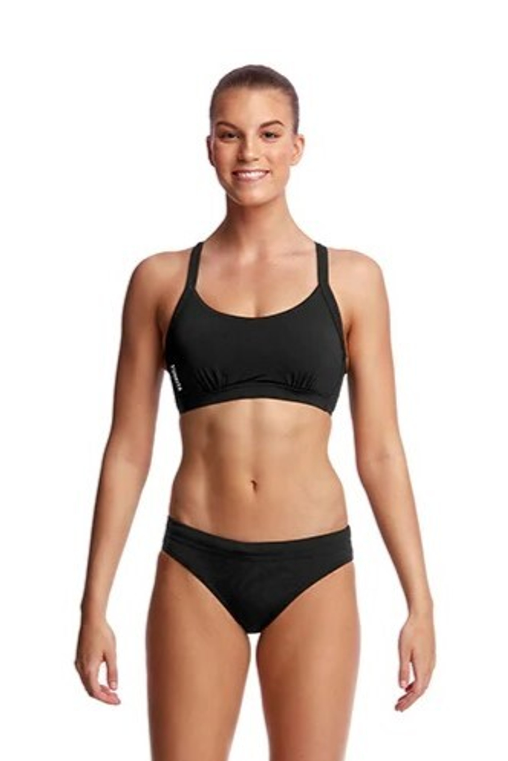 Купальник FUNKITA Still Black Hold Steady Crop Top & Brief