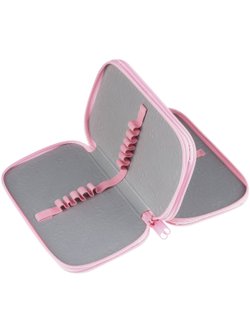 Пенал 2 отделения 19х11см ламинированный картон (ПК2-59975)