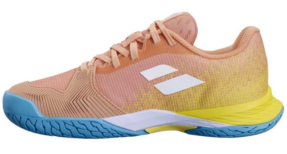 Детские теннисные кроссовки Babolat Jet Mach 3 Junior All Court - Orange