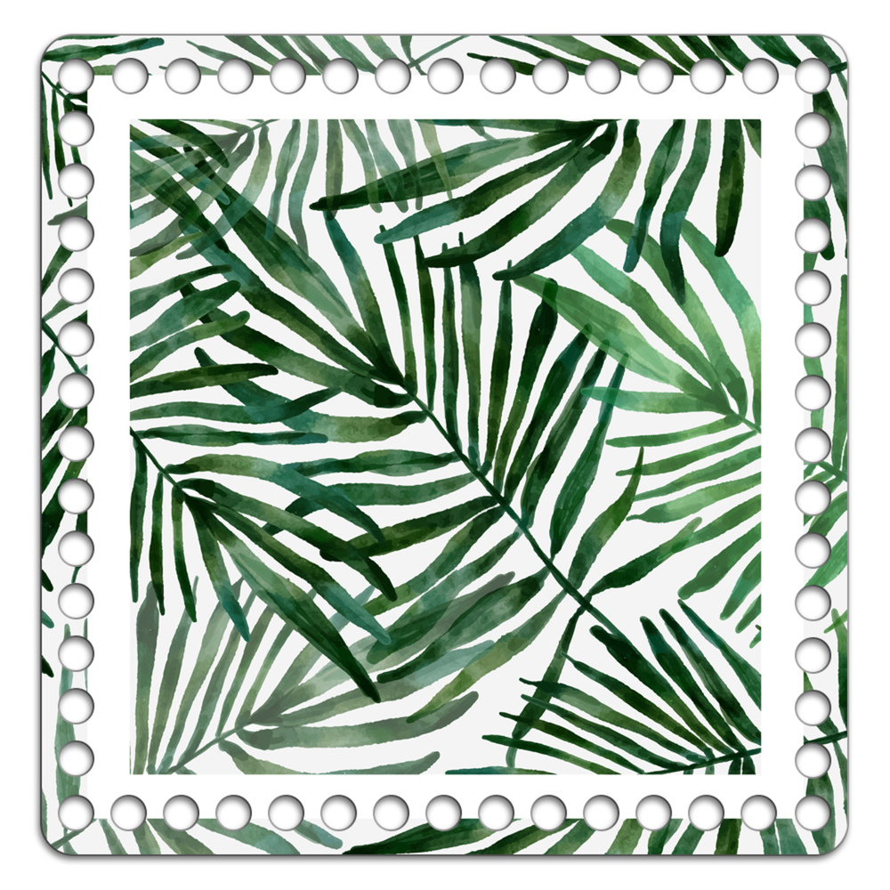 Донышко 20 см. Тропики