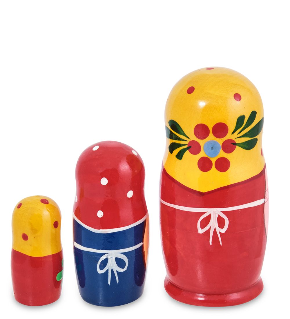 Народные промыслы МР-80/12-B Матрешка 3м «Машенька» (загорская)