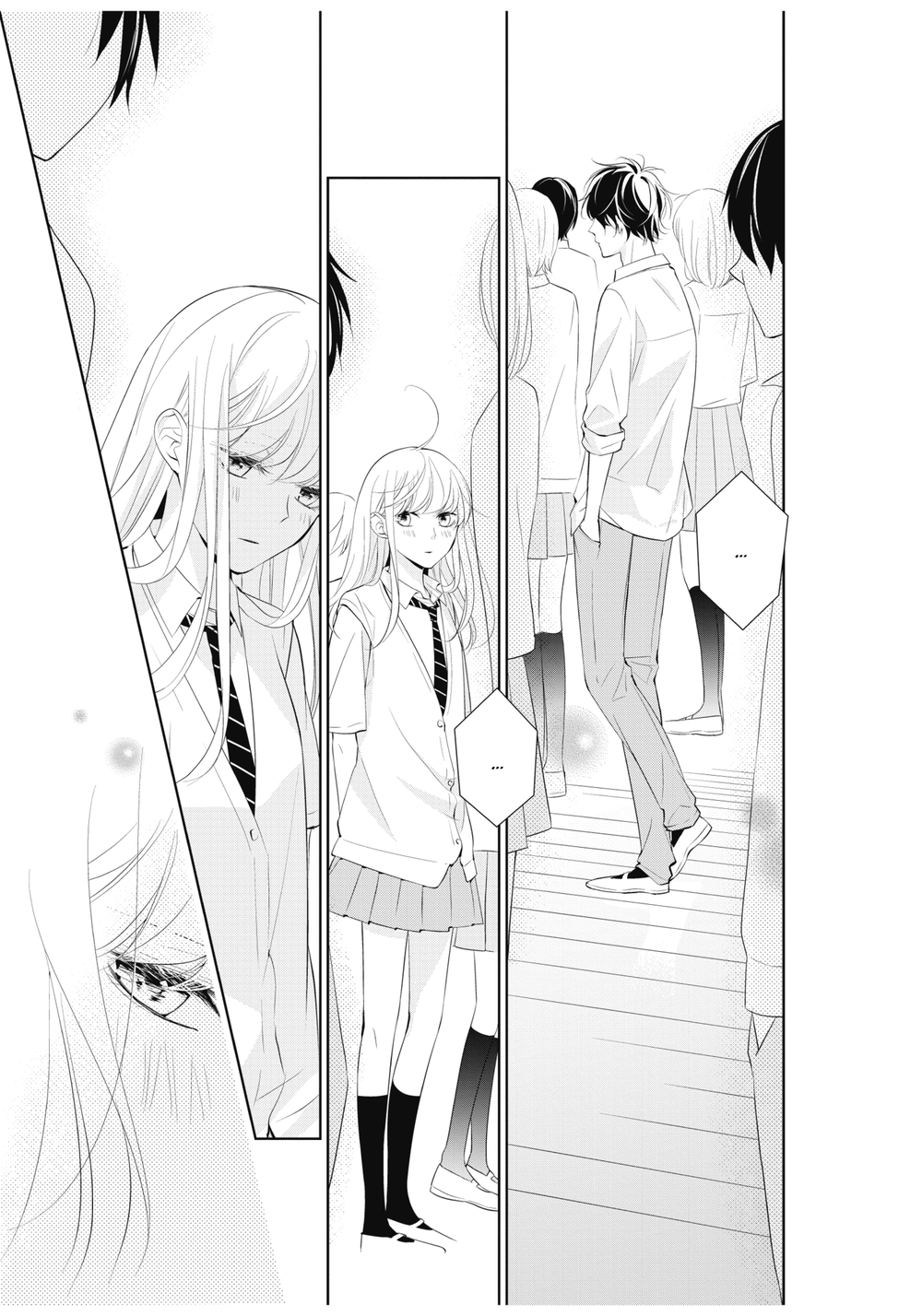 Манга История о маловероятной любви