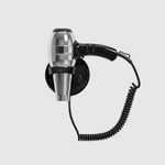 Фен настенный 1800 W нерж. сталь HOTEL LINE 02057.B глянцевый