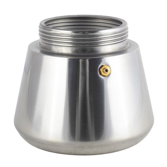 Кофеварка гейзерная 450 мл. 9 порций Kamille KM 0552 из нержавеющей стали