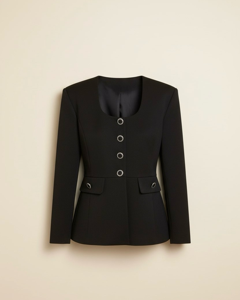 Жакет "Горная лань" в черном