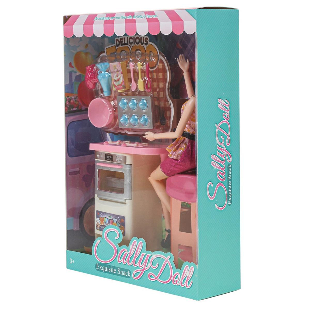 Кукла тип модель, с аксесс. коробка 68112-2