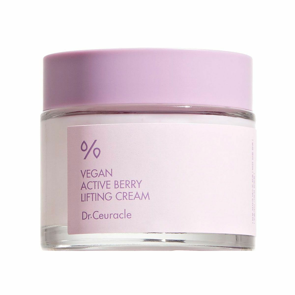 Веганский лифтинг-крем с ягодами и ресвератролом Dr.Ceuracle Vegan Active Berry Lifting Cream. 75 гр.