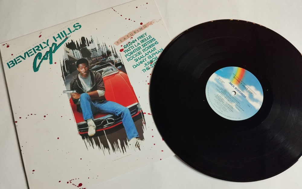 Винтажная виниловая пластинка LP Beverly Hills Cop (Music From The Motion Picture Soundtrack) (USA 1984) EX