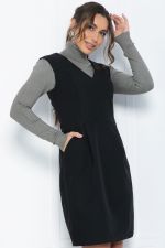 Платье Кембридж (черное) П12078 LT Collection