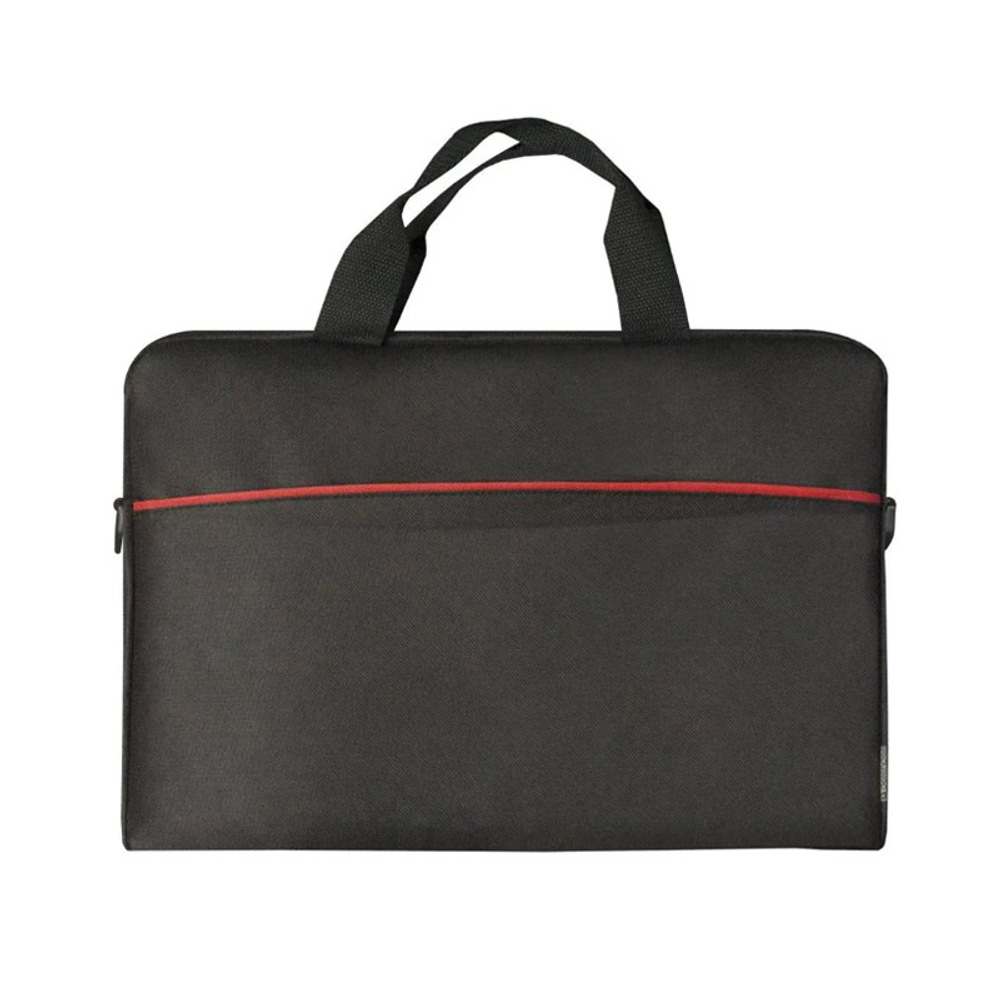 Сумка для ноутбука Defender Lite 15.6", чёрный/красный