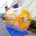 Аттракцион Водный роллер (Гидророллер) "Апельсиновый" ПВХ 2*1,8*1,8