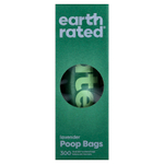 Earth Rated, Мешки для собачьих отходов, бледно-лиловые, 300 мешков